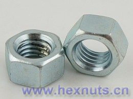 zinc plated hex nut